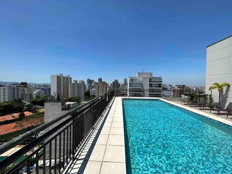 Appartamento Lk1005 Espacoso Apartamento Com Vista Da Vibrante Rua Augusta San Paolo Brasile