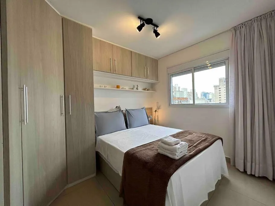 Lk1005 Espacoso Apartamento Com Vista Da Vibrante Rua Augusta São Paulo Brazilië