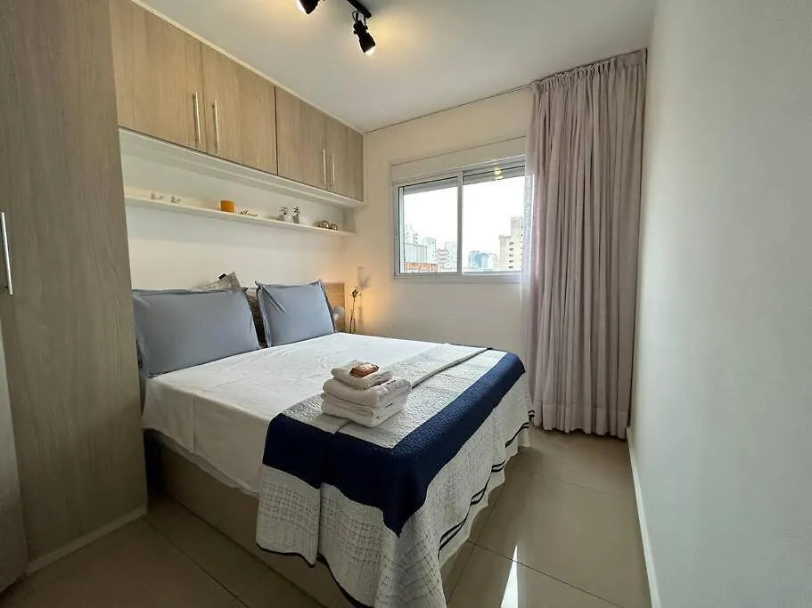 Appartement Lk1005 Espacoso Apartamento Com Vista Da Vibrante Rua Augusta São Paulo Brazilië